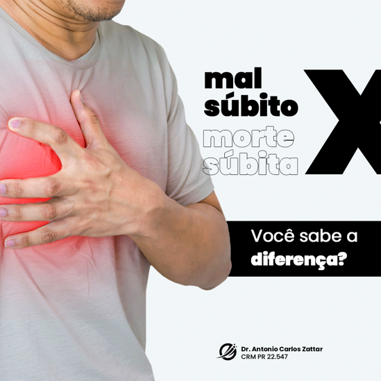 Mal súbito e morte súbita, você sabe a diferença?